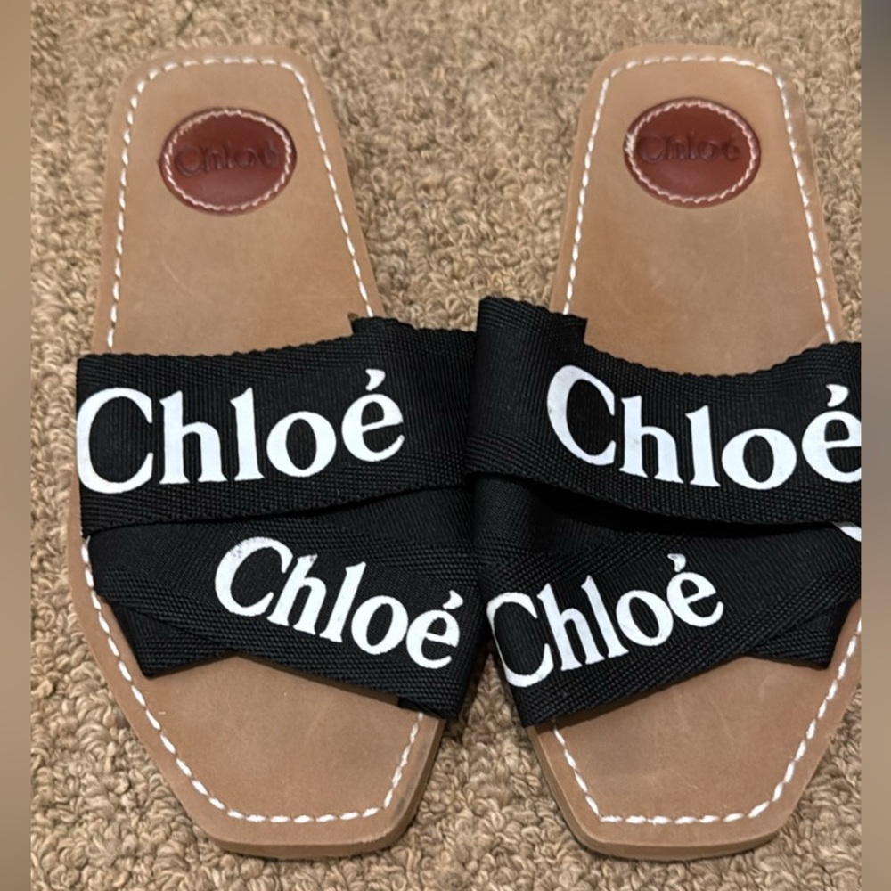 Chloe Woody Sandals/Slides